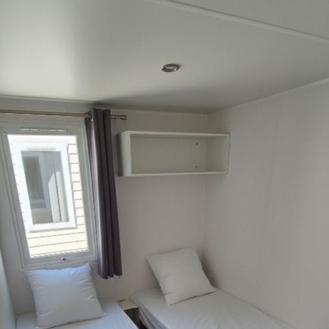 Mobilheim 6 Personen - Mobil Home Aqua 3 Zi 6 Pers Terrasse Halboffen TV