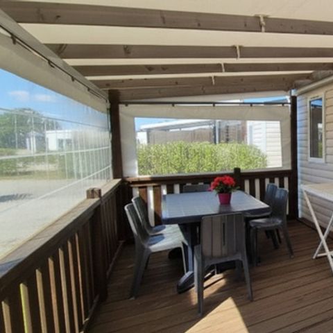 CASA MOBILE 6 persone - Mobil Home Aqua 3 bdrm 6 pers Terrazza semi-coperta TV