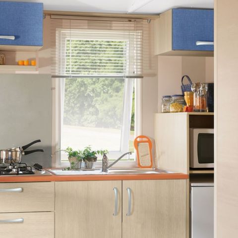 Stacaravan 6 personen - COMFORT met airconditioning