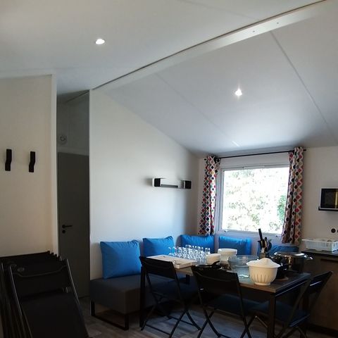 MOBILHOME 9 personas - Casa rural Premium