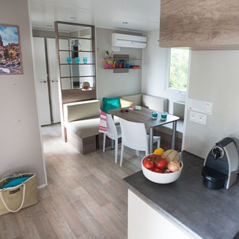 Mobile home 6 persons - Comfort XL | 3 Bedrooms | 6 Pers | Raised terrace | Air conditioning