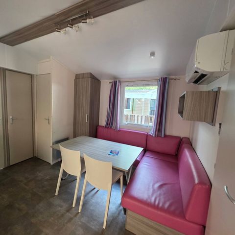 Mobile home 6 persons - Mobile-home | Comfort | 3 Bedrooms | 6 Pers. | Raised terrace | Air conditioning