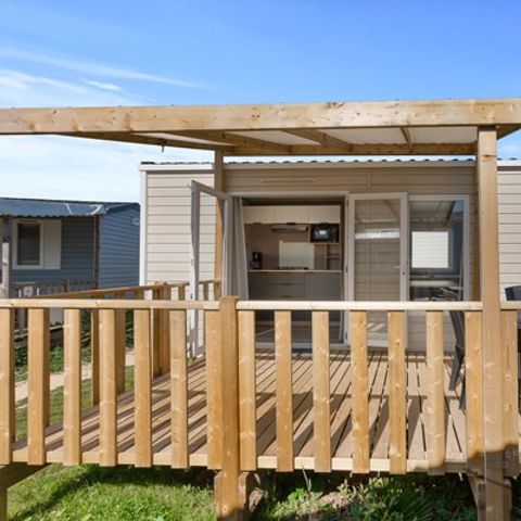 Mobile home 4 persons - Mobile-home | Comfort XL | 2 Bedrooms | 4 Pers. | Raised terrace | Air-con.