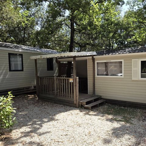 Mobile home 6 persons - Comfort | 3 Bedrooms | 6 Pers | Single Terrace | 1 Bathroom | Air Conditioning