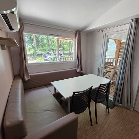 Mobile home 6 persons - Comfort | 3 Bedrooms | 6 Pers | Single Terrace | 1 Bathroom | Air Conditioning
