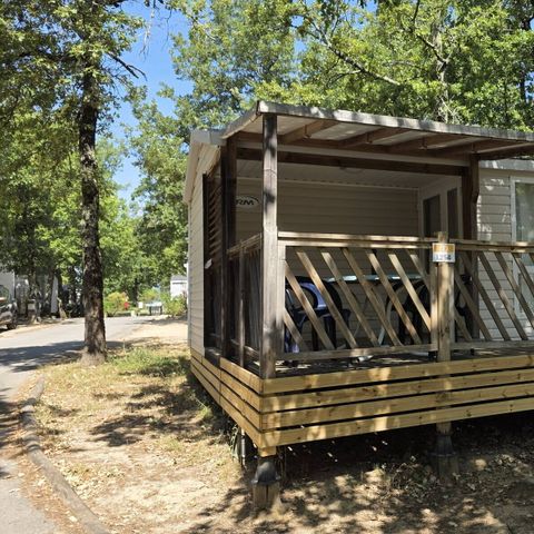 Stacaravan 4 personen - Comfort | 2 slaapkamers | 4 pers | Eenpersoons terras | Airconditioning