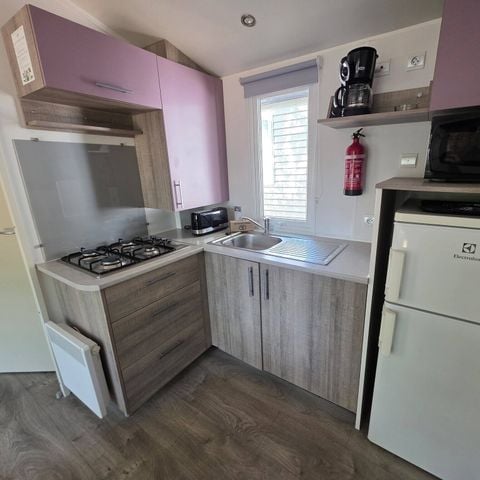 Stacaravan 4 personen - Comfort | 2 slaapkamers | 4 pers | Eenpersoons terras | Airconditioning