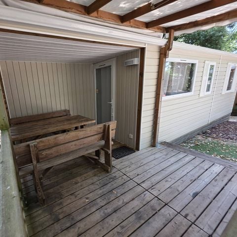 BUNGALOW 6 personnes - Comfort | 3 Ch. | 6 Pers. | Terrasse Simple | 1 SDB | Clim