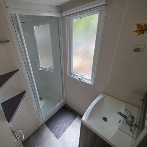 Mobilheim 6 personen - Classic | 3 Schlafz. | 6 Pers. | Erhöhte Terrasse | Klimaanlage