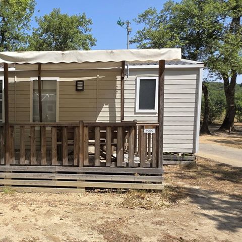 MOBILHOME 4 personas - Confort | 2 Dormitorios | 4 Pers | Terraza elevada | Aire acondicionado