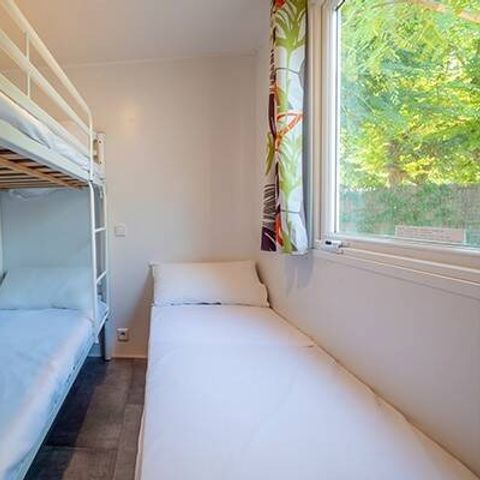 Mobile home 6 persons - Mobile-home | Comfort | 2 Bedrooms | 4/6 Pers. | Single terrace | Air-con.