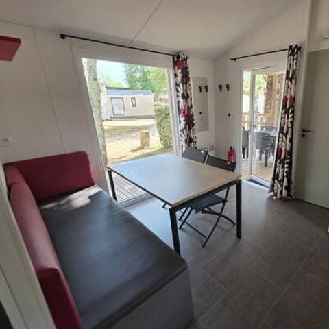 BUNGALOW 6 personnes - Mobil-home | Comfort | 2 Ch. | 4/6 Pers. | Terrasse simple | Clim.