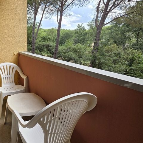 Hotelkamer 2 personen - Verhoogd terras | 1 badkamer | TV