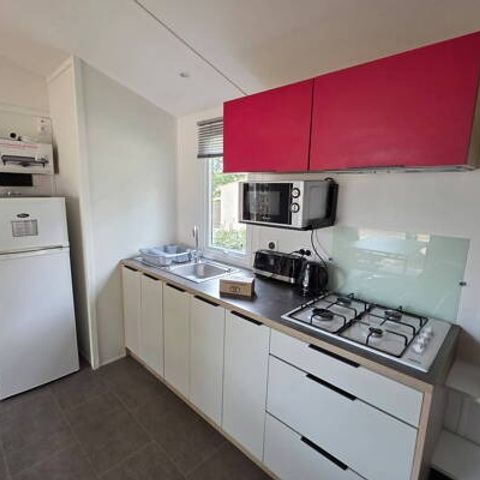 Mobile home 6 persons - Mobile-home | Comfort | 2 Bedrooms | 4/6 Pers. | Single terrace | Air-con.
