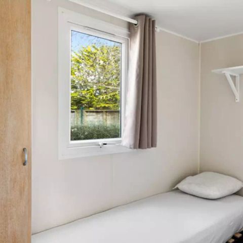 Mobile home 6 persons - Mobile-home | Comfort | 2 Bedrooms | 4/6 Pers. | Raised terrace | Air conditioning | TV