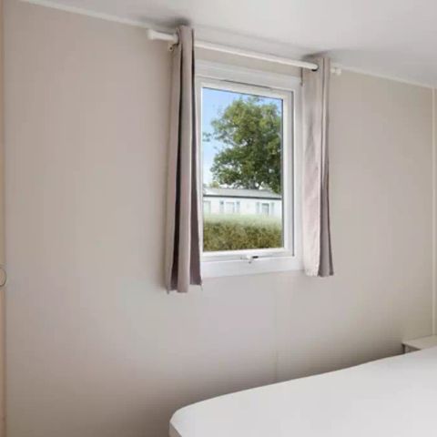 Mobile home 6 persons - Mobile-home | Comfort | 2 Bedrooms | 4/6 Pers. | Raised terrace | Air conditioning | TV