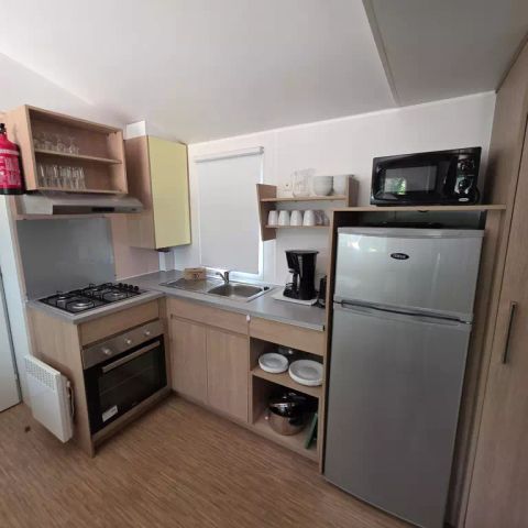 Mobile home 6 persons - Mobile-home | Comfort | 3 Bedrooms | 6 Pers. | Terrace Lounge | Clim.