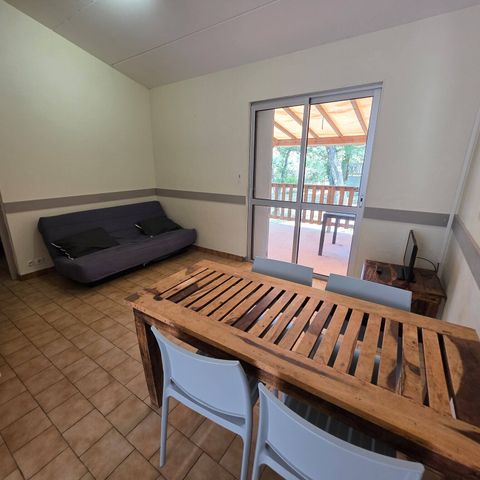 Apartment 6 persons - Flat | 2 Bedrooms | 4/6 People | Raised terrace | 1 Bathroom | Air conditioning | TV