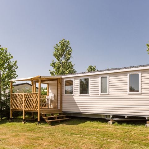 Stacaravan 6 personen - 3 slaapkamers