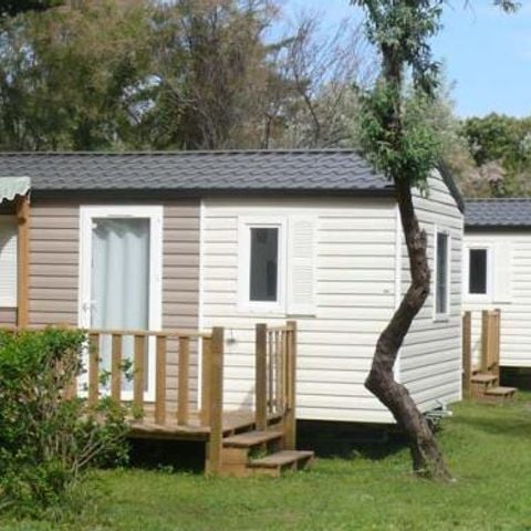 Stacaravan 6 personen - 2 slaapkamers