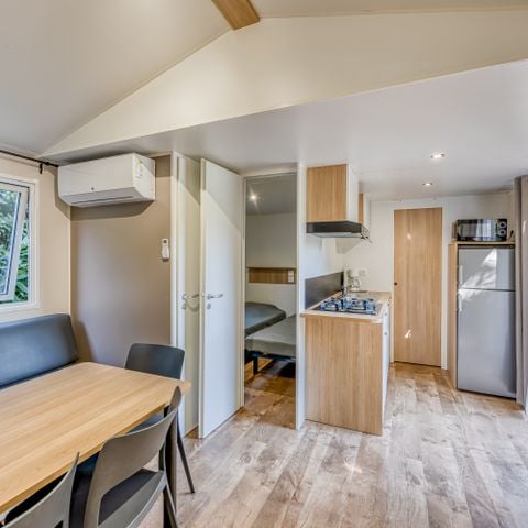 Stacaravan 4 personen - Comfort 2 slaapkamers
