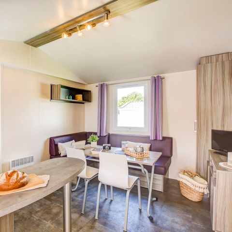 CASA MOBILE 4 persone - CONFORT - 2 camere da letto - Aria condizionata.