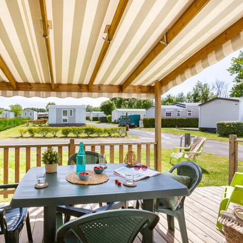 Mobile home 4 persons - CONFORT - 2 bedrooms - Air conditioning.