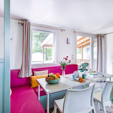 Mobile home 6 persons - COMFORT - 3 bedrooms - Air conditioning.