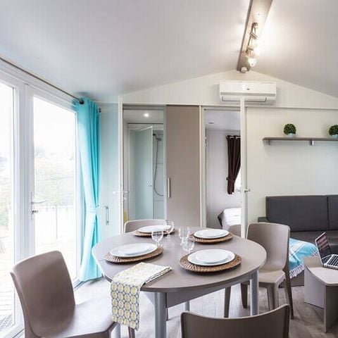 Casa mobile 6 persone - Casa mobile | Comfort | 2 Camere da letto | 4/6 Pers. | Terrazza rialzata | Aria condizionata.