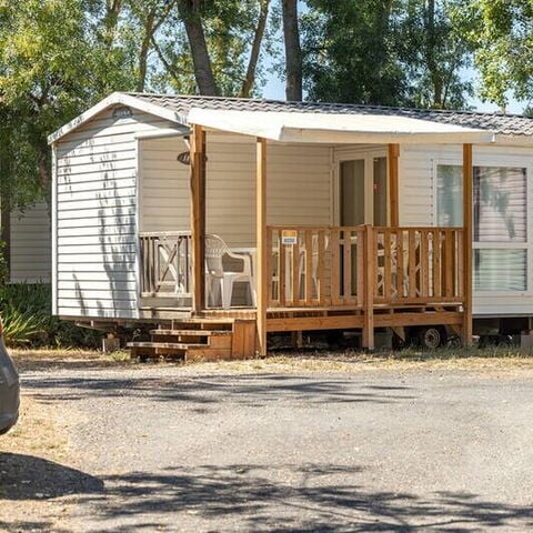 Stacaravan 4 personen - Stacaravan | Classic | 2 slaapkamers | 4 pers. | Single terras | Air-con.