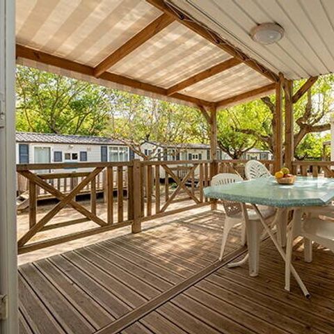 Stacaravan 4 personen - Stacaravan | Classic | 2 slaapkamers | 4 pers. | Single terras | Air-con.