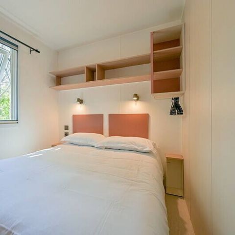 BUNGALOW 6 personnes - Mobil-home | Comfort | 2 Ch. | 4/6 Pers. | Terrasse surélevée | Clim.