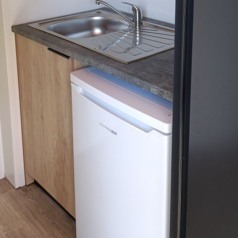 PLOT - Privilege pitch with private sanitary facilities for 2 people.