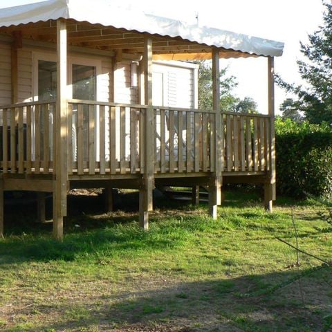 MOBILHOME 8 personnes - IRM 3 ch avec terrasse couverte
