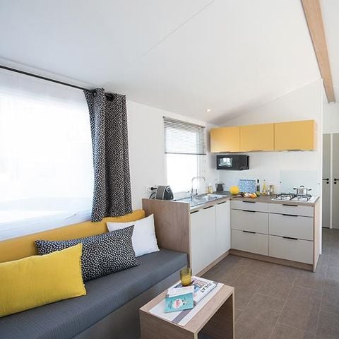 Mobilheim 8 personen - Mobilheim 8 Pers. 4 Schlafz. 2 Bad mit überdachter Terrasse