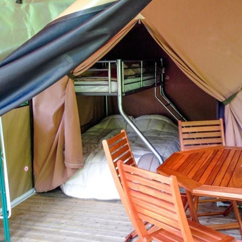 BUNGALOW TOILÉ 5 personnes - VICTORIA (SANS SANITAIRES)