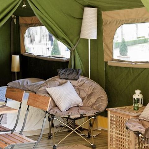 BUNGALOW TOILÉ 5 personnes - VICTORIA (SANS SANITAIRES)