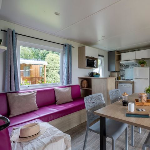 MOBILHOME 9 personnes - Presta+ 40m²