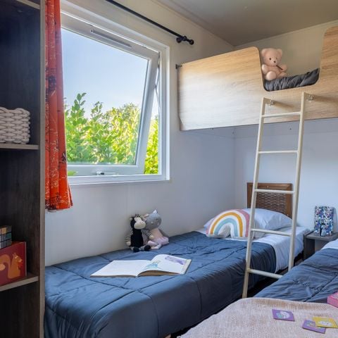 Mobile home 6 persons - EXOTIC 30m² - 2 bedrooms TV + air conditioning