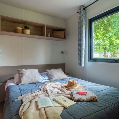 CASA MOBILE 6 persone - Casa mobile PRESTA+ 40m² Bambini - 3 camere da letto 2 bagni TV + aria condizionata