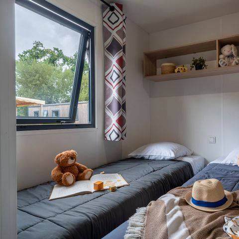 CASA MOBILE 8 persone - Casa mobile PRESTA + 40m² - 4 camere da letto 2 bagni TV + aria condizionata