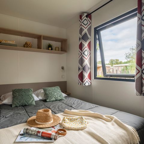 Mobilheim 8 Personen - PRESTA + 40m² - 4 Schlafzimmer 2 Badezimmer TV + Klimaanlage