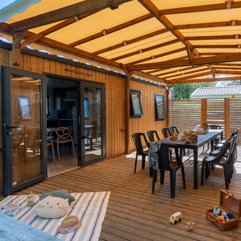 CASA MOBILE 12 persone - Casa mobile PRESTA+ 60m² Tribu 6 camere da letto 2 bagni TV + aria condizionata