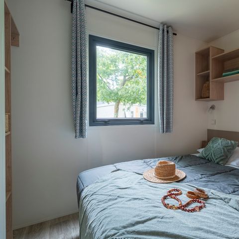 MOBILHOME 12 personas - PRESTA+ 60m² Tribu 6 habitaciones 2 baños TV + aire acondicionado