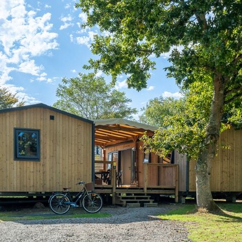 Stacaravan 12 personen - PRESTA+ 60m² Tribu 6 slaapkamers 2 badkamers TV + airconditioning