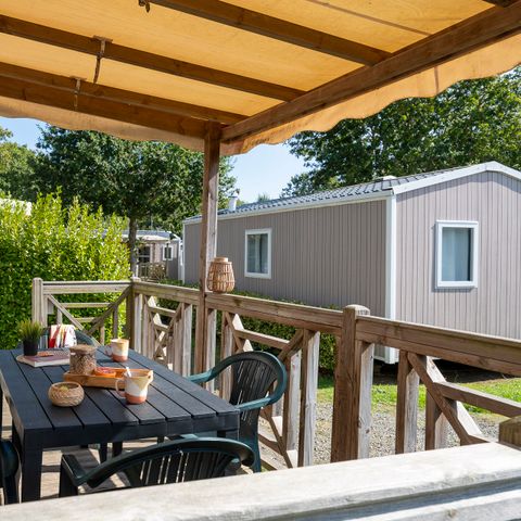 Stacaravan 4 personen - 22m² Comfort