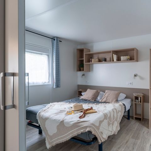 Mobilheim 4 Personen - PRESTA + 33m² PMR - 2 Zimmer TV + Klimaanlage