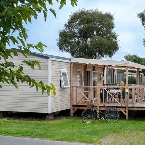 MOBILHOME 4 personnes - PRESTA + 33m² PMR - 2 chambres TV + clim