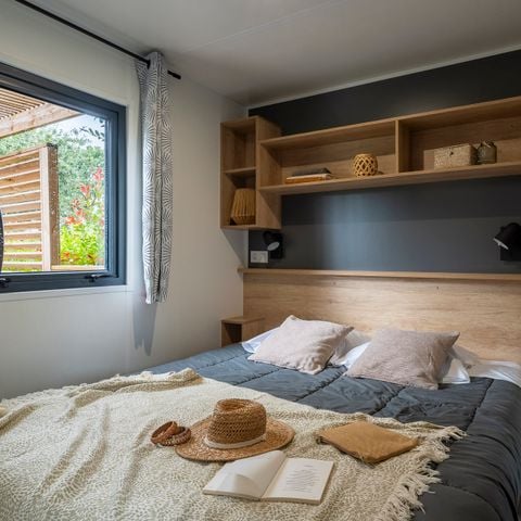 Stacaravan 6 personen - Prestige 2 badkamers, 1 jacuzzi