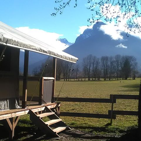 TENDA IN TELA E LEGNO 5 persone - LODGE KENYA